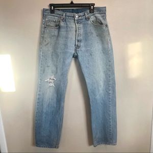 Vintage Levi’s 501xx Button Fly Jeans so 36 x 34